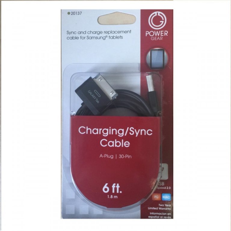 Power Gear Samsung Tab Cable