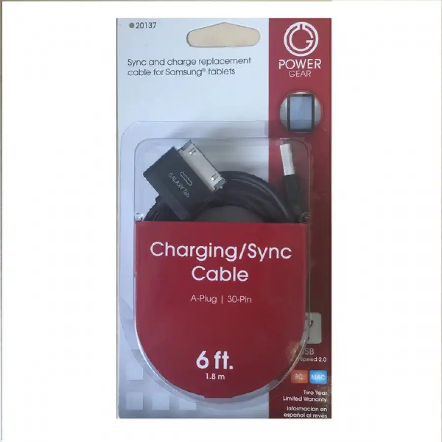 Power Gear Samsung Tab Cable