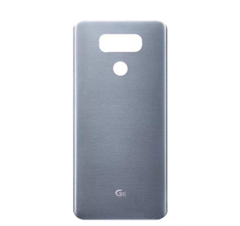 LG G6 Back Cover Silver