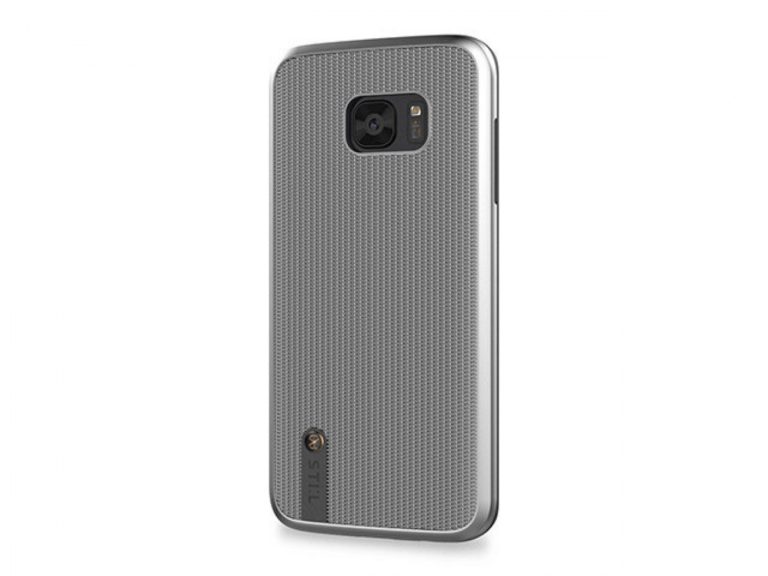 STI:L Chain Veil Case Samsung Galaxy S7 Edge – Silver