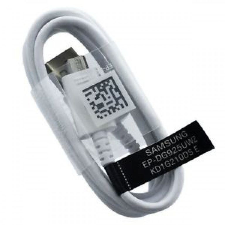 Samsung OEM EP-DG925UWZ Data Cable Micro USB 1.2m