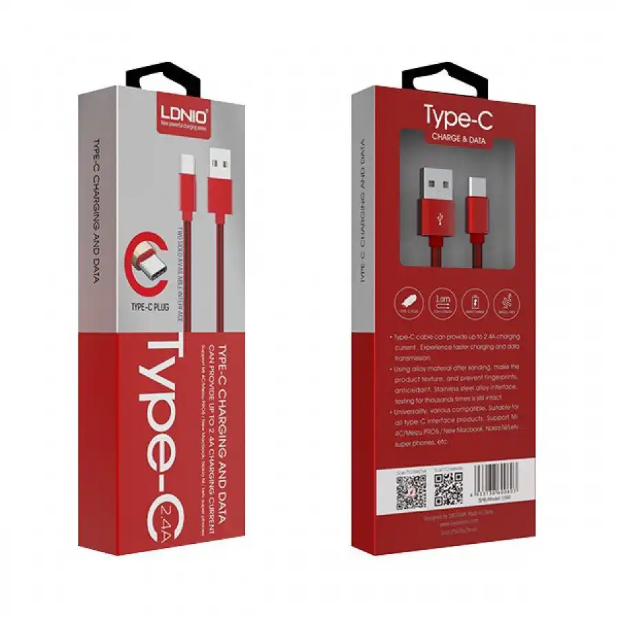 LDNIO USB-Type C to USB Data Cable (LS60)