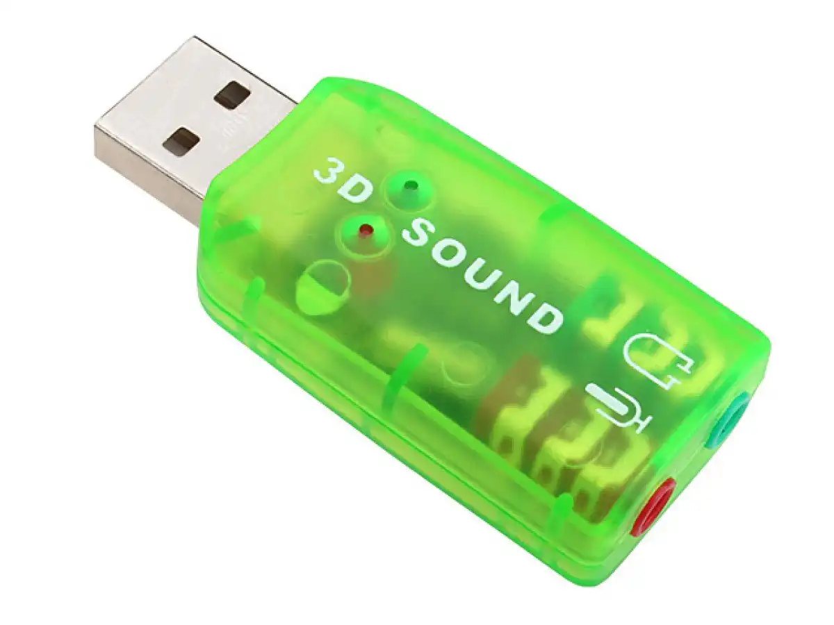 Sound Audio Controller - USB to 3.5 mm Audio Jack