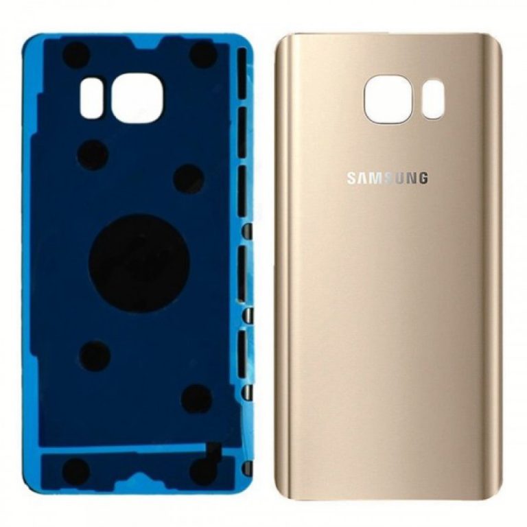 Samsung Note 5 Back Cover (Gold)