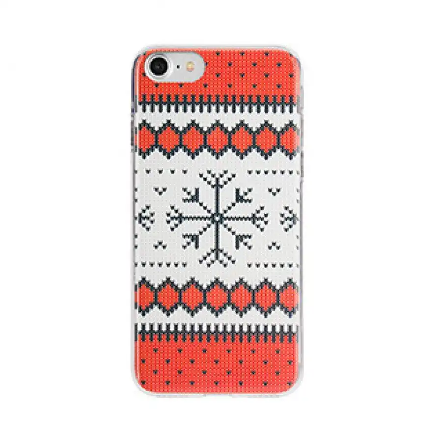 iPhone 8/7/6S/6 FLAVR Red Ugly Xmas Sweater Case