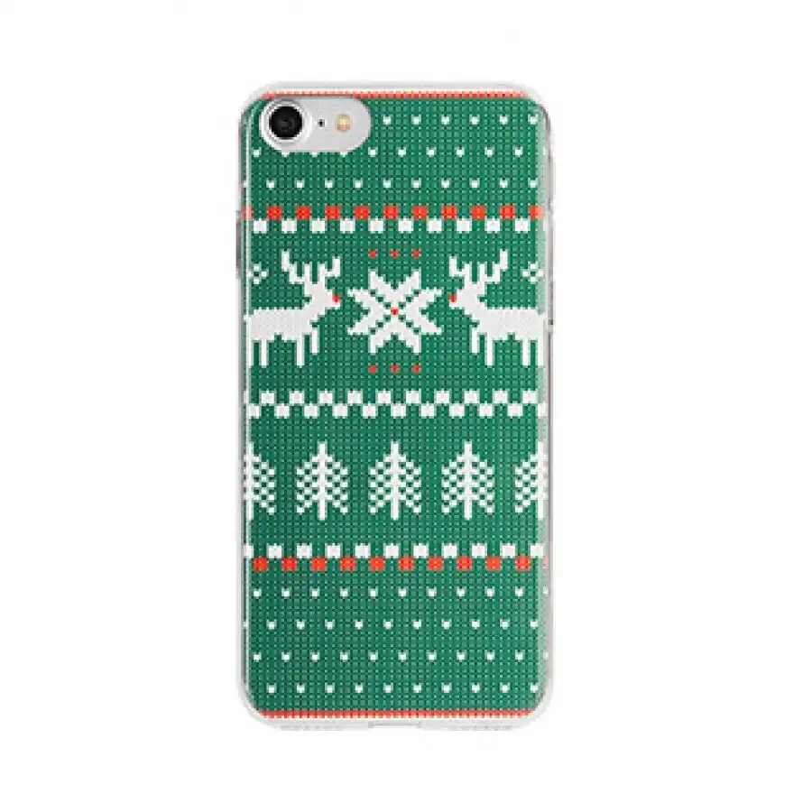 iPhone 8/7/6S/6 FLAVR Green Ugly Xmas Sweater Case