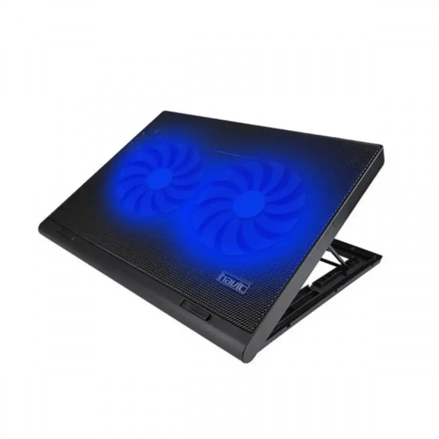 HAVIT HV-F2050 14-15.6” Cooling Pad, Couch Laptop Cooler with Raise & Lock stand