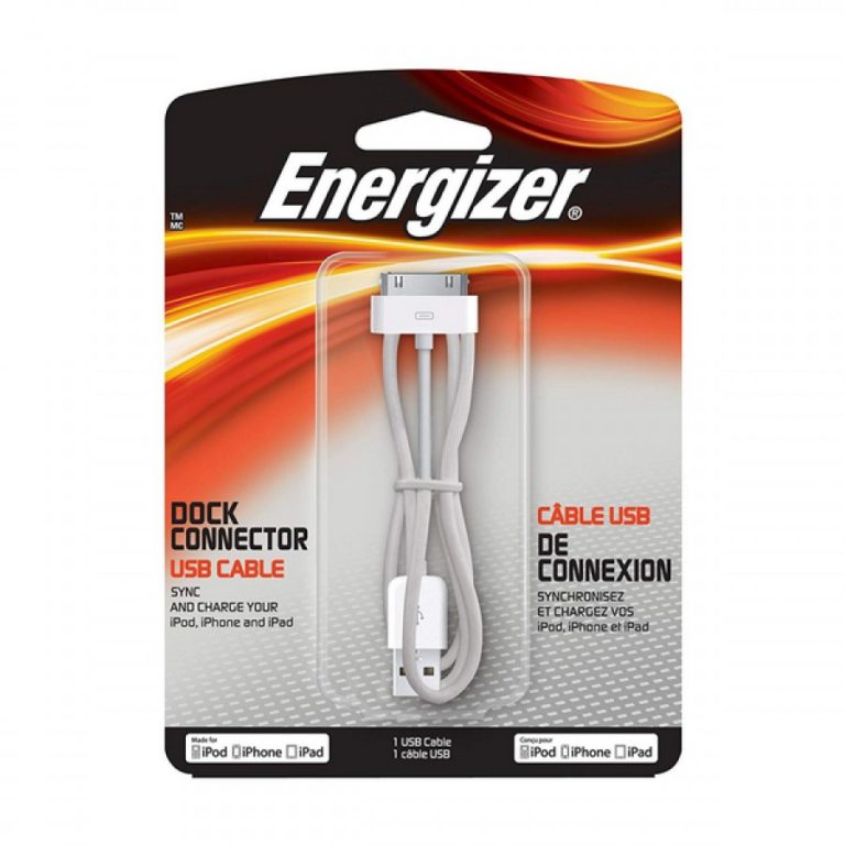 Energizer CB-APW70A Apple Dock Connector Charging Cable