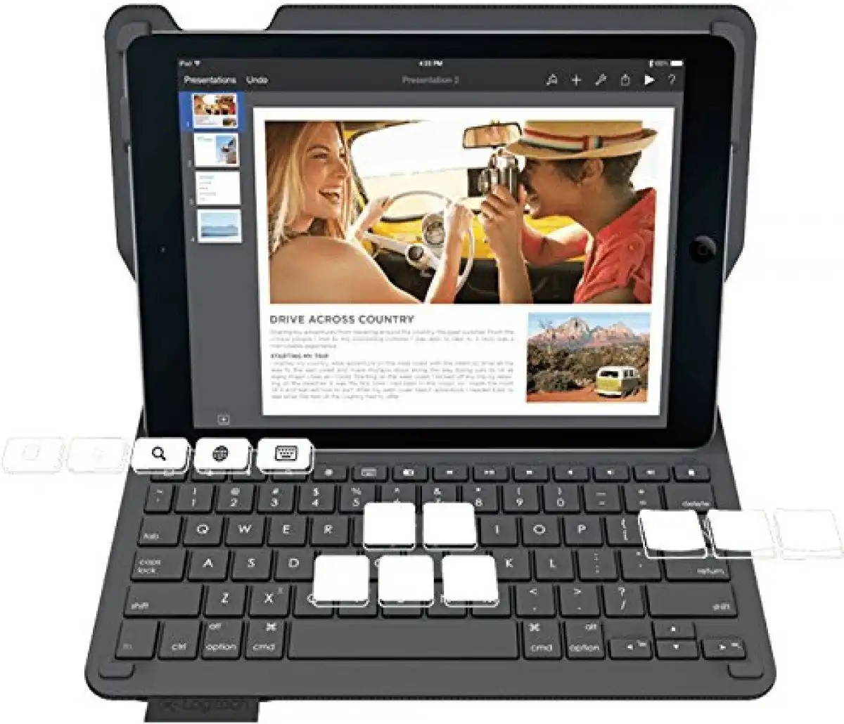Logitech Type Plus iPad Folio iPad Air - Image 3