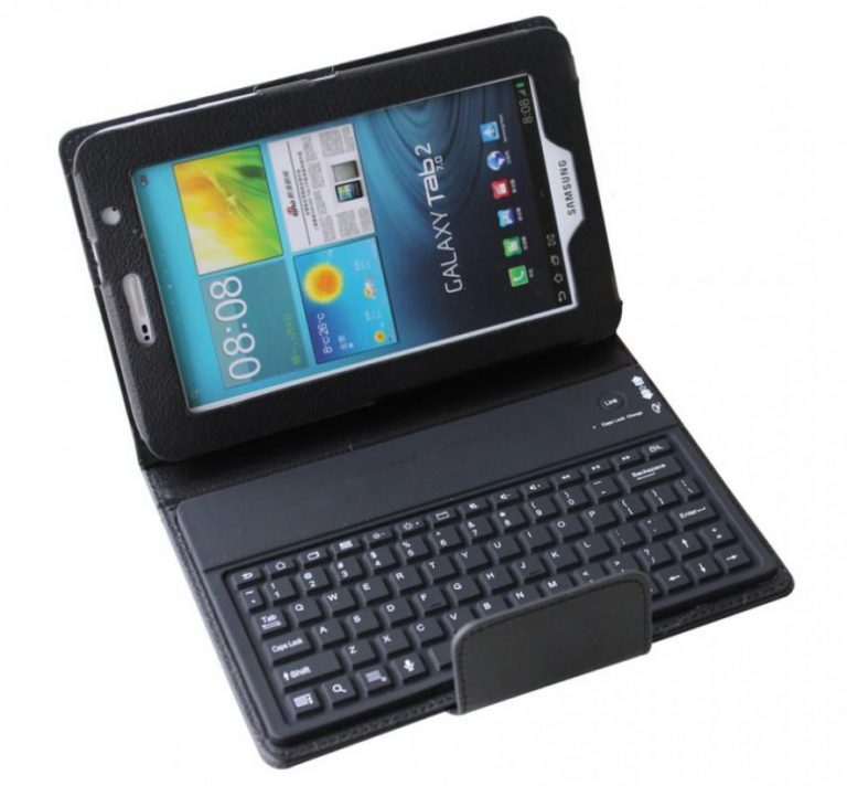 Bluetooth Keyboard Case for Samsung Tab 2 7″