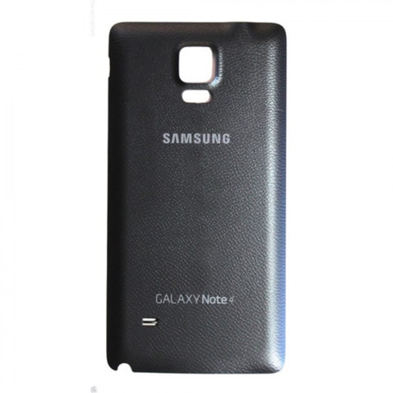 Samsung Galaxy Note 4 Back Cover Black