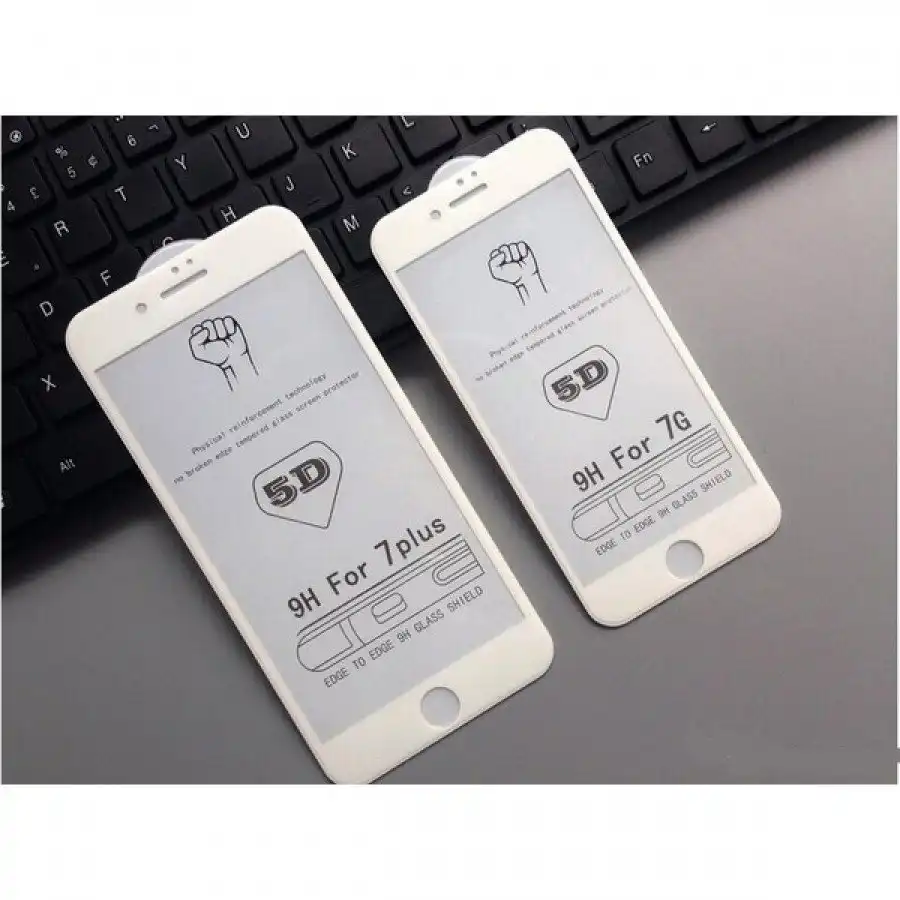 iPhone 8 Plus / 7 Plus 5D Curved Tempered Glass - Image 4