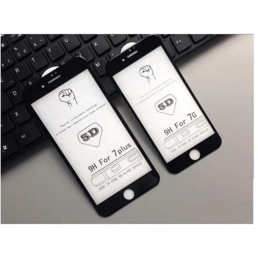 iPhone 8 Plus / 7 Plus 5D Curved Tempered Glass - Image 5