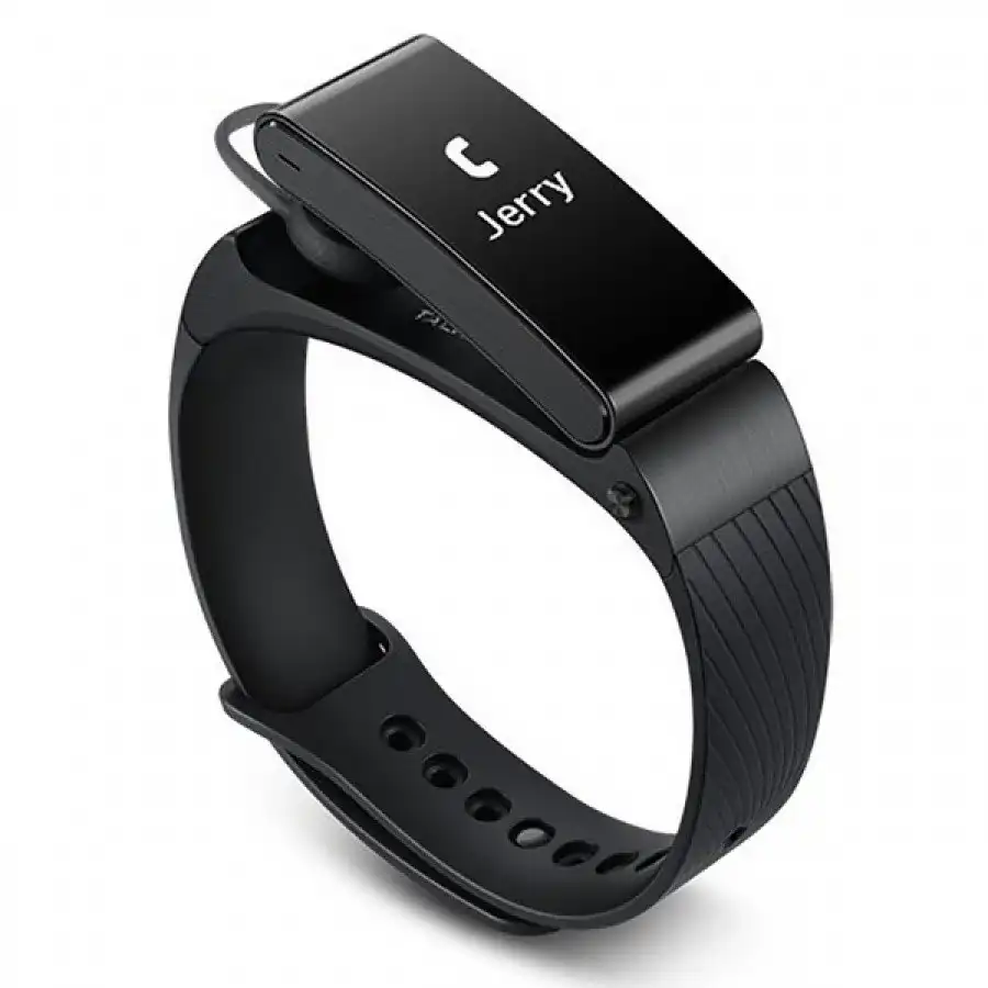 Huawei TalkBand B2 Hybrid Bluetooth Smart Wireless Activity Tracking Wristband Plus Bluetooth Earpiece, Black - Image 4
