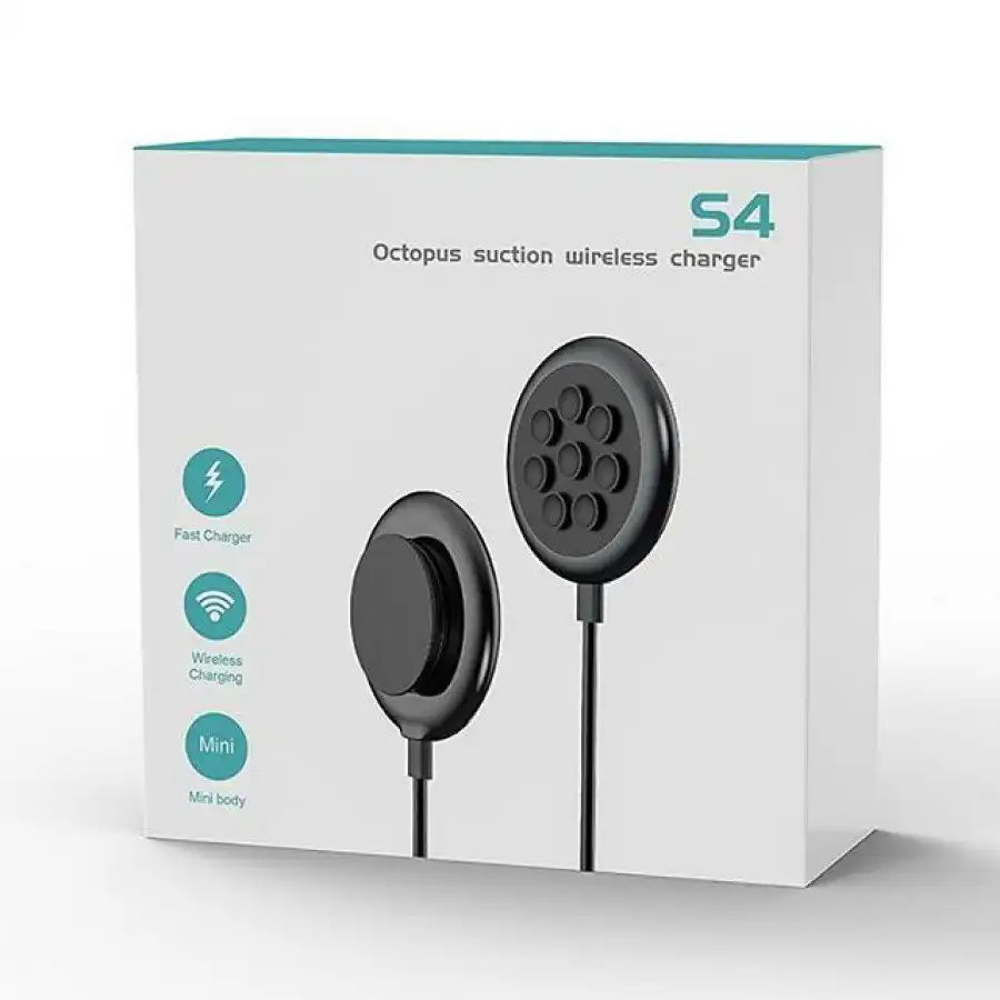 S4 Octopus Suction Wireless Charger