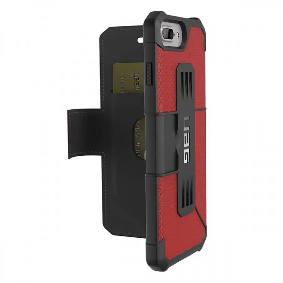 UAG Folio iPhone 6s Plus / 6 Plus [Red] Military Drop Tested iPhone Card Case