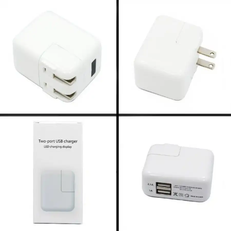Two-port USB Charger for iPad - Image 3