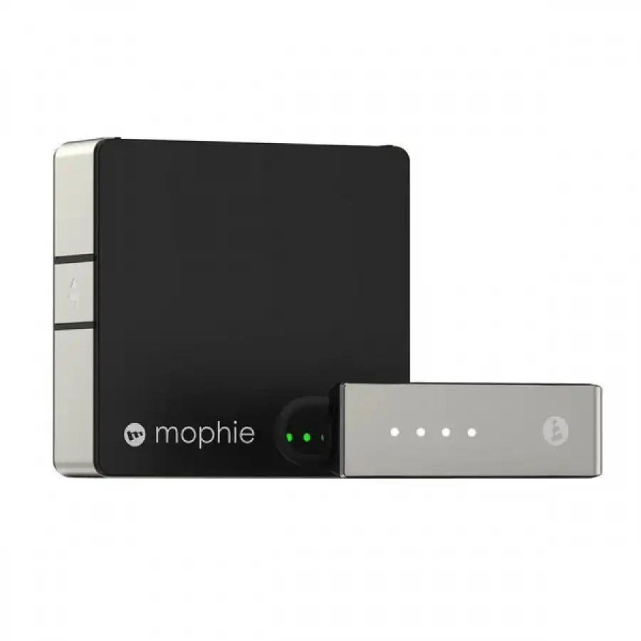mophie PowerBlu Bluetooth Headset for iPhone and Android Smartphones - Black - Image 2
