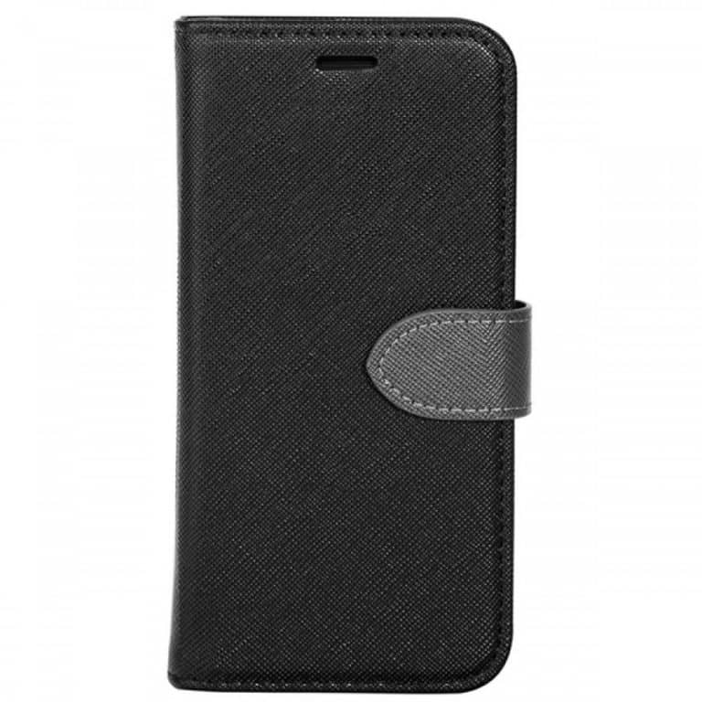 Blu Element – 2 in 1 Folio Case Black / Grey for LG Q6