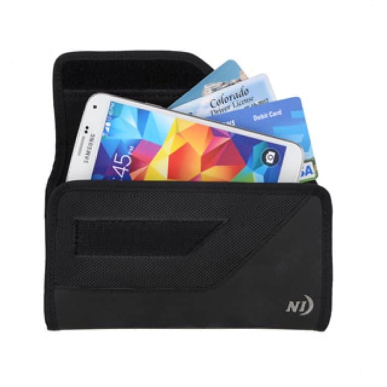 Universal Nite Ize Black Rugged Clip Case Sideways – XL
