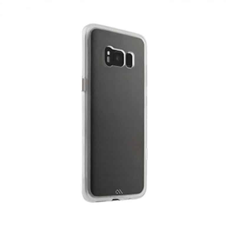 Samsung Galaxy S8 Case-Mate Clear w/Clear bumper Naked Tough case