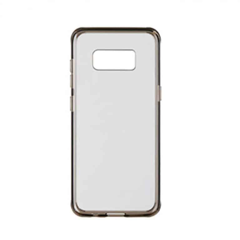 Samsung Galaxy S8 Plus Xqisit Clear/Grey iPlate Odet case