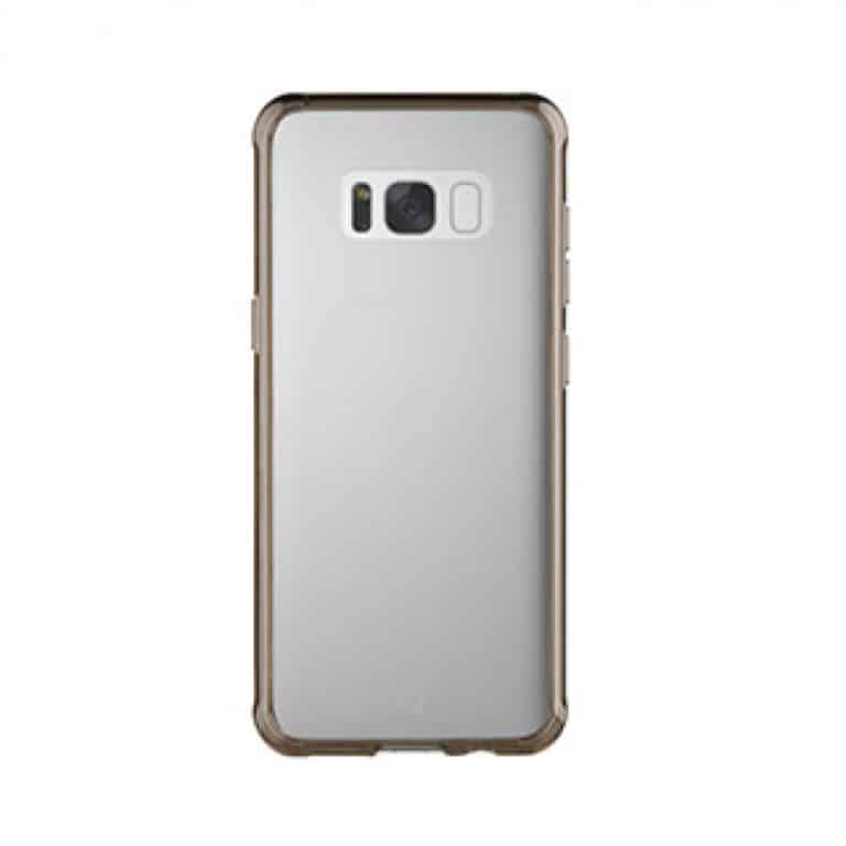 Samsung Galaxy S8 Xqisit Clear/Grey iPlate Odet case