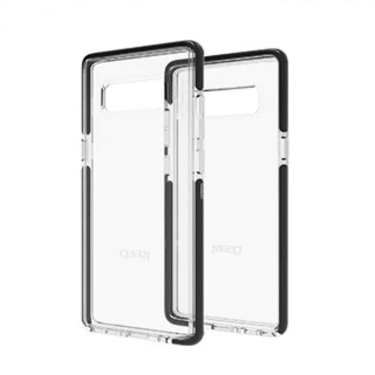 Samsung Galaxy Note 8 Gear4 D3O Clear/ Black Piccadilly case