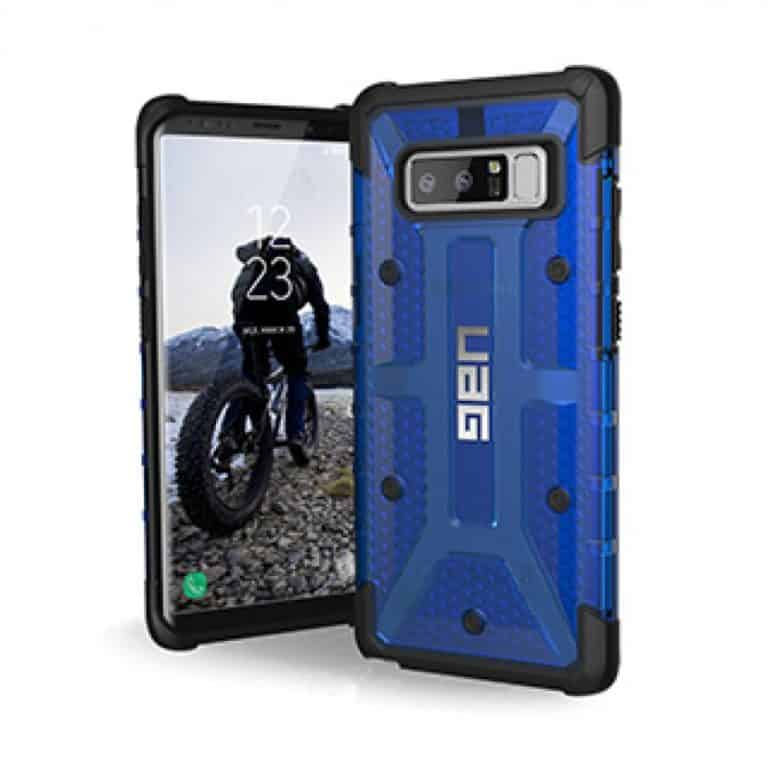 Samsung Galaxy Note 8 UAG Cobalt/Black Plasma Series case