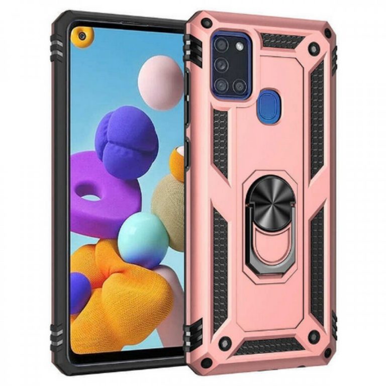 Samsung Galaxy A21 Ring-Grip-Holder Case