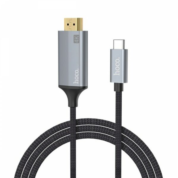 hoco Cable Type-C to HDMI Adapter Cable 4K UA13 hoco Cable Type-C to HDMI Adapter Cable 4K UA13
