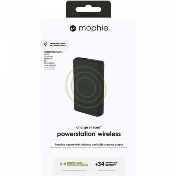 mophie Charge Stream Powerstation Wireless Power Bank mophie Charge Stream Powerstation Wireless Power Bank
