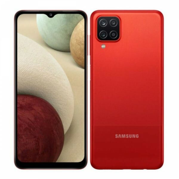 Samsung Galaxy A12 Phone Red
