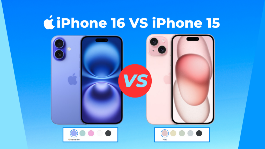 iPhone 16 VS iPhone 15