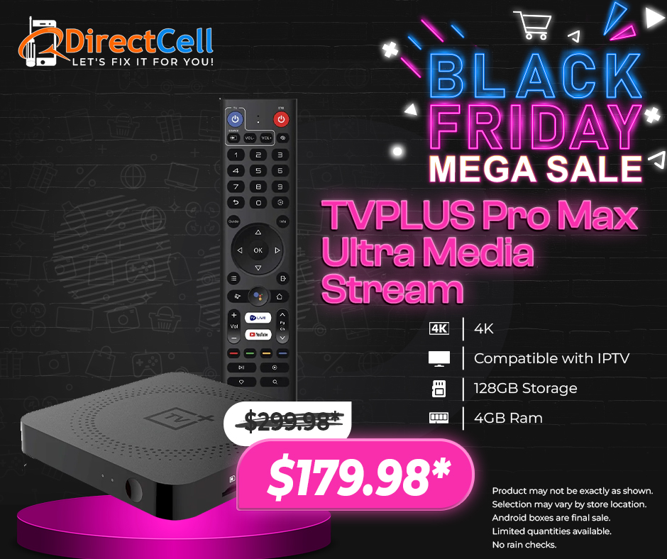 Black Friday 2025 TVPlus Pro Max Ultra Media Stream