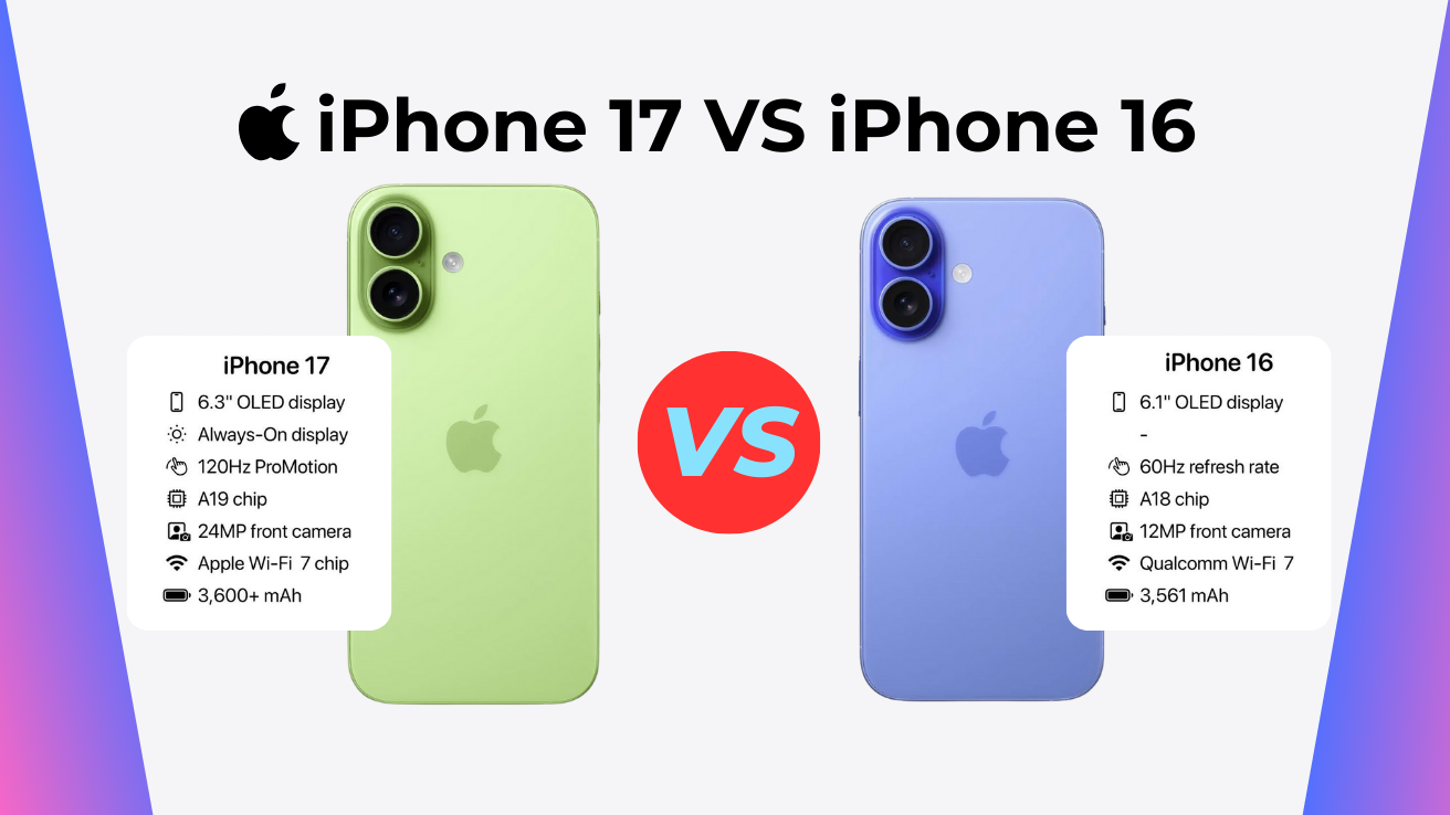 iPhone 17 VS iPhone 16